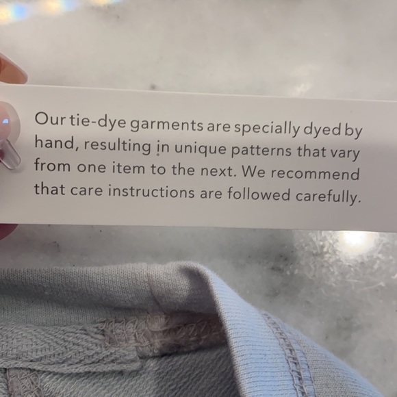 BeachLunchLounge tie dye terie pullover - Picture 5 of 9